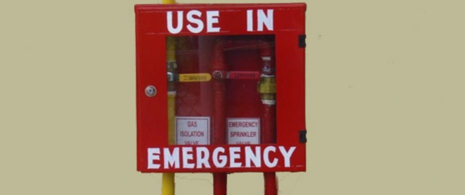Commercial Emergency LP Gas Valve Box