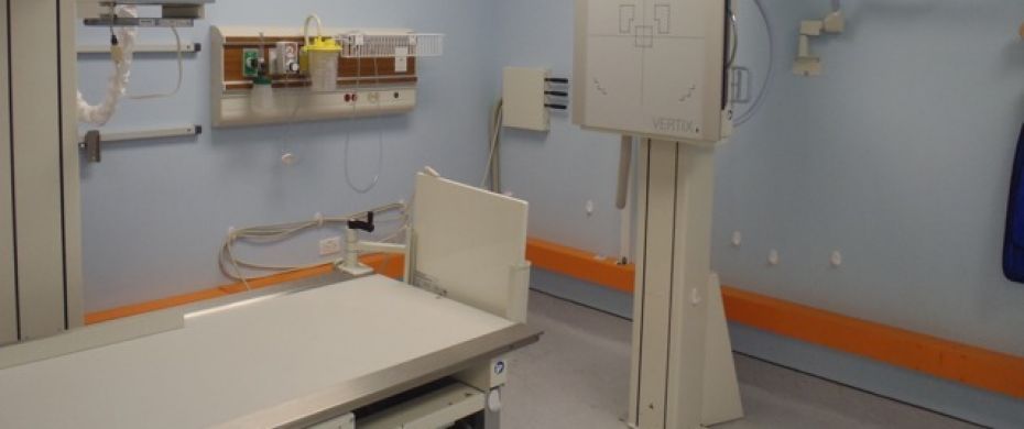 A Typical Medical Gas Console installation